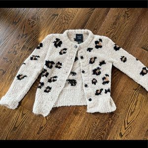 COPY - Smythe x Augden animal print leopard inspired sweater
